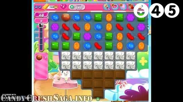 Candy Crush Saga : Level 645 – Videos, Cheats, Tips and Tricks