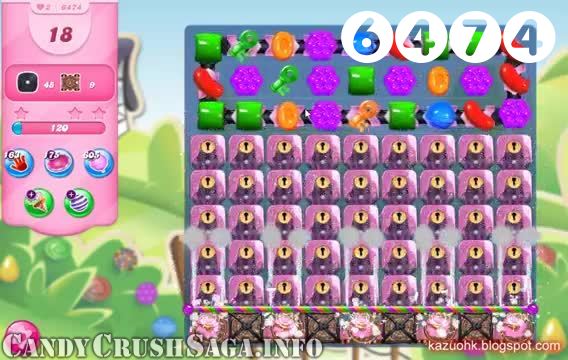 Candy Crush Saga : Level 6474 – Videos, Cheats, Tips and Tricks