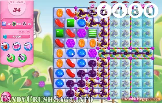 Candy Crush Saga : Level 6480 – Videos, Cheats, Tips and Tricks