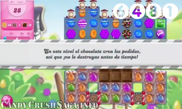 Candy Crush Saga : Level 6481 – Videos, Cheats, Tips and Tricks