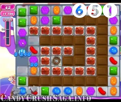 Candy Crush Saga : Level 651 – Videos, Cheats, Tips and Tricks