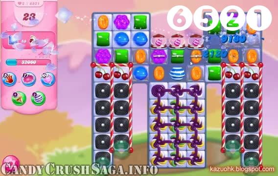 Candy Crush Saga : Level 6521 – Videos, Cheats, Tips and Tricks