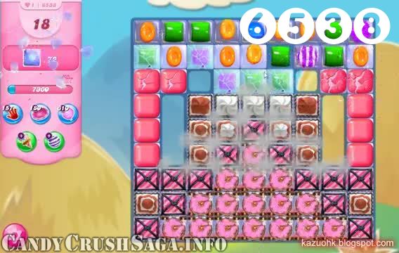 Candy Crush Saga : Level 6538 – Videos, Cheats, Tips and Tricks