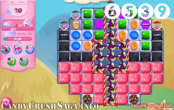 Candy Crush Saga : Level 6539 – Videos, Cheats, Tips and Tricks