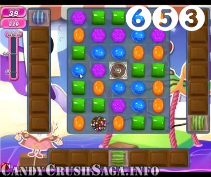 Candy Crush Saga : Level 653 – Videos, Cheats, Tips and Tricks