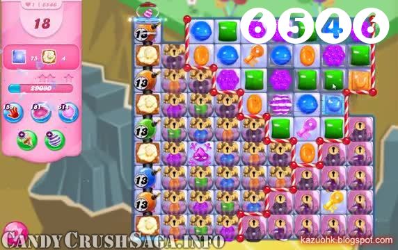 Candy Crush Saga : Level 6546 – Videos, Cheats, Tips and Tricks