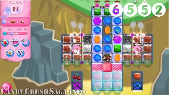 Candy Crush Saga : Level 6552 – Videos, Cheats, Tips and Tricks