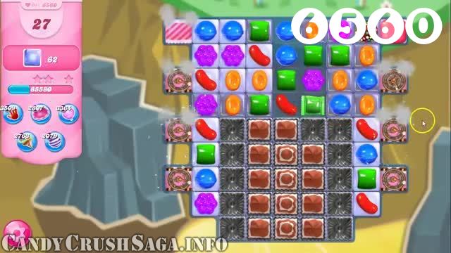 Candy Crush Saga : Level 6560 – Videos, Cheats, Tips and Tricks