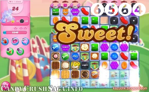 Candy Crush Saga : Level 6564 – Videos, Cheats, Tips and Tricks
