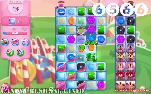 Candy Crush Saga : Level 6566 – Videos, Cheats, Tips and Tricks