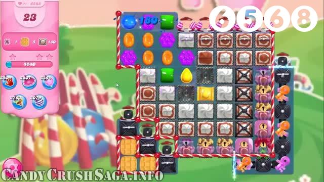 Candy Crush Saga : Level 6568 – Videos, Cheats, Tips and Tricks