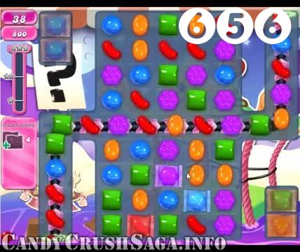 Candy Crush Saga : Level 656 – Videos, Cheats, Tips and Tricks