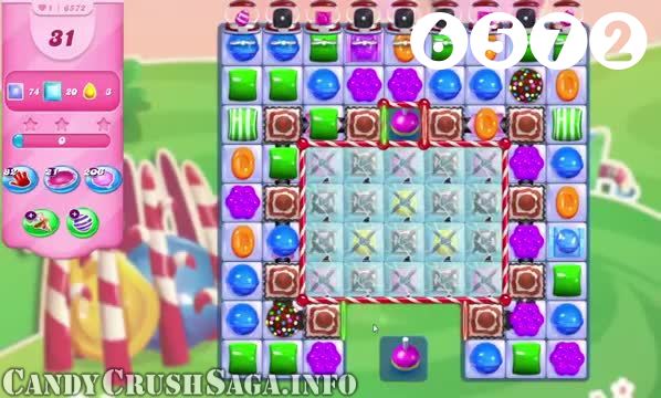 Candy Crush Saga : Level 6572 – Videos, Cheats, Tips and Tricks