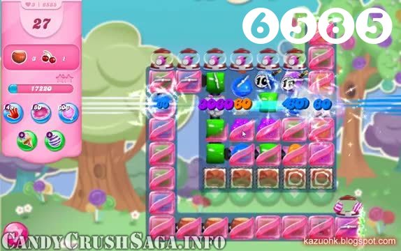 Candy Crush Saga : Level 6585 – Videos, Cheats, Tips and Tricks
