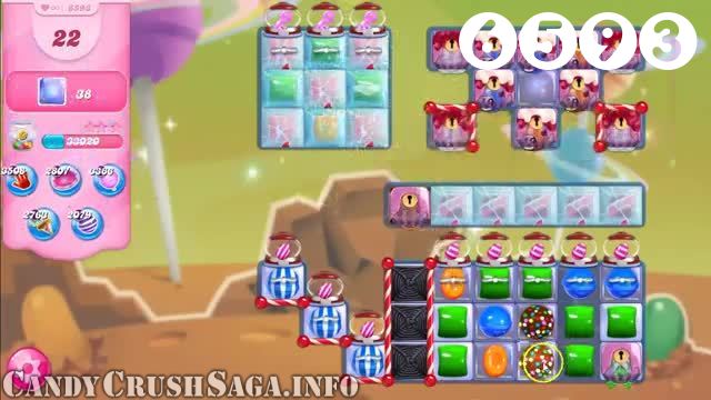 Candy Crush Saga : Level 6593 – Videos, Cheats, Tips and Tricks