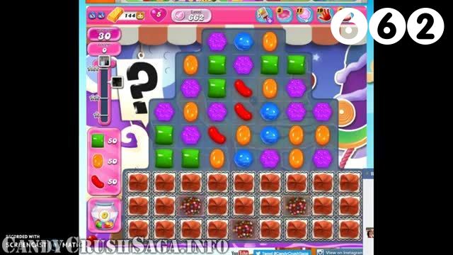 Candy Crush Saga : Level 662 – Videos, Cheats, Tips and Tricks