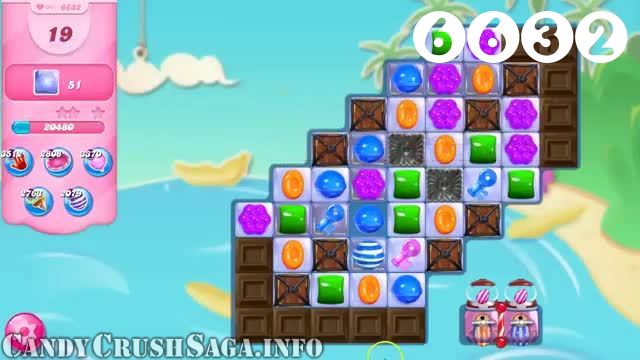 Candy Crush Saga : Level 6632 – Videos, Cheats, Tips and Tricks