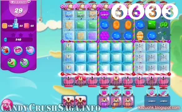Candy Crush Saga : Level 6633 – Videos, Cheats, Tips and Tricks