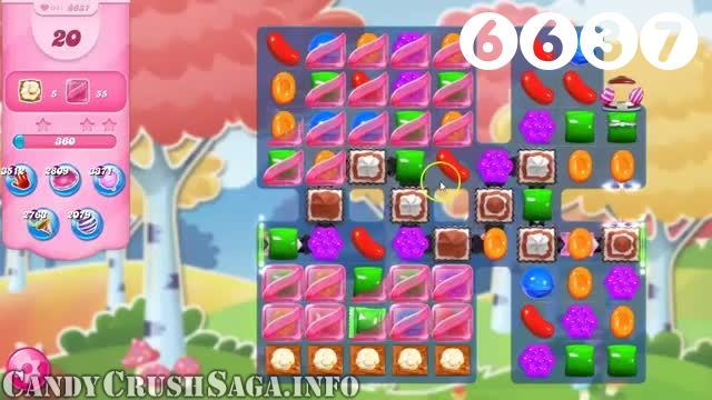 Candy Crush Saga : Level 6637 – Videos, Cheats, Tips and Tricks