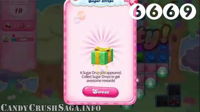 Candy Crush Saga : Level 6669 – Videos, Cheats, Tips and Tricks