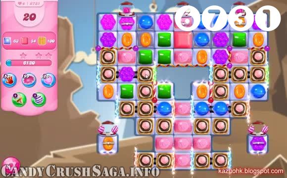 Candy Crush Saga : Level 6731 – Videos, Cheats, Tips and Tricks
