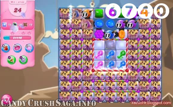 Candy Crush Saga : Level 6740 – Videos, Cheats, Tips and Tricks