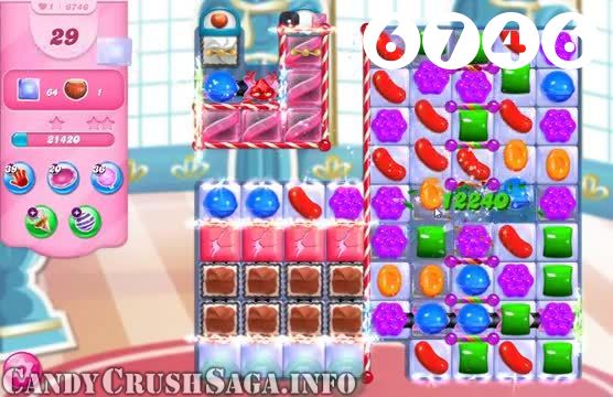 Candy Crush Saga : Level 6746 – Videos, Cheats, Tips and Tricks
