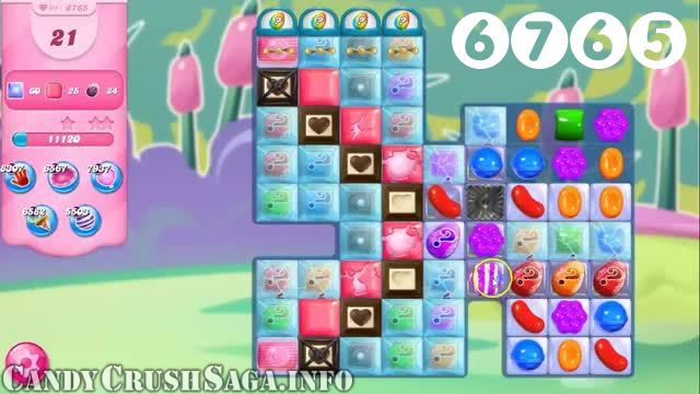 Candy Crush Saga : Level 6765 – Videos, Cheats, Tips and Tricks