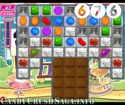 Candy Crush Saga : Level 676 – Videos, Cheats, Tips and Tricks