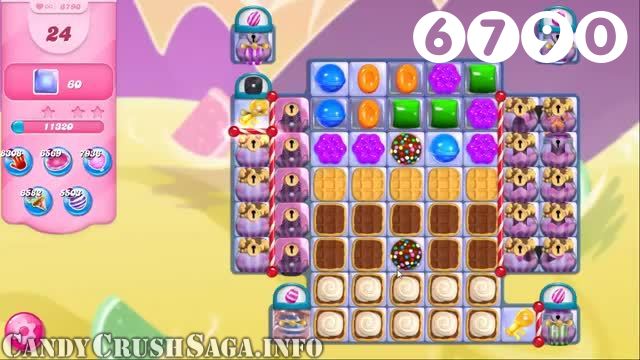 Candy Crush Saga : Level 6790 – Videos, Cheats, Tips and Tricks