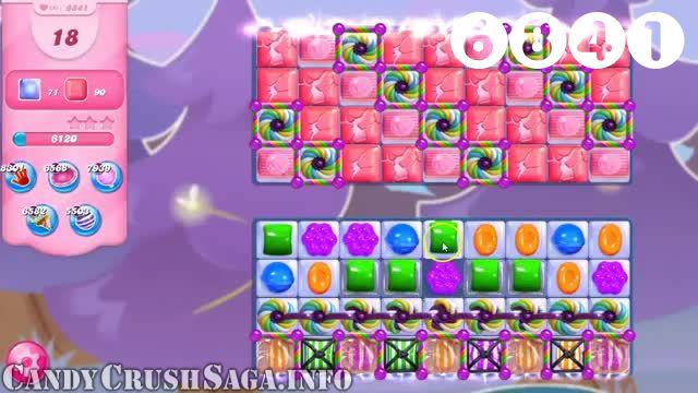 Candy Crush Saga : Level 6841 – Videos, Cheats, Tips and Tricks