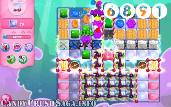 Candy Crush Saga : Level 6891 – Videos, Cheats, Tips and Tricks