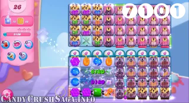 Candy Crush Saga : Level 7101 – Videos, Cheats, Tips and Tricks