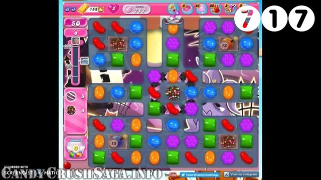 Candy Crush Saga : Level 717 – Videos, Cheats, Tips and Tricks