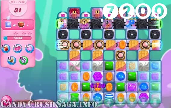 Candy Crush Saga : Level 7200 – Videos, Cheats, Tips and Tricks