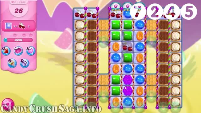 Candy Crush Saga : Level 7245 – Videos, Cheats, Tips and Tricks