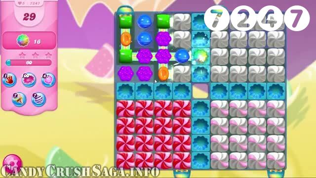 Candy Crush Saga : Level 7247 – Videos, Cheats, Tips and Tricks