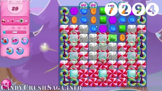 Candy Crush Saga : Level 7294 – Videos, Cheats, Tips and Tricks