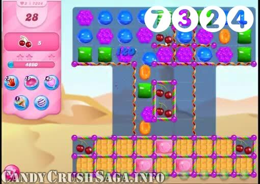Candy Crush Saga : Level 7324 – Videos, Cheats, Tips and Tricks
