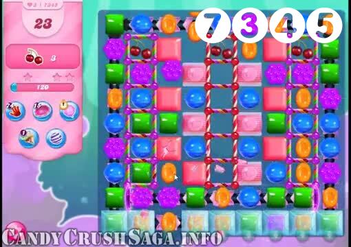 Candy Crush Saga : Level 7345 – Videos, Cheats, Tips and Tricks