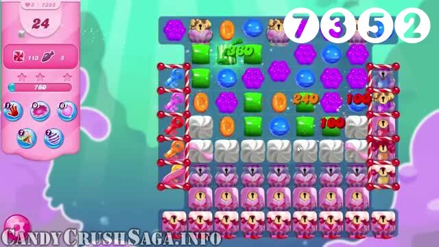 Candy Crush Saga : Level 7352 – Videos, Cheats, Tips and Tricks