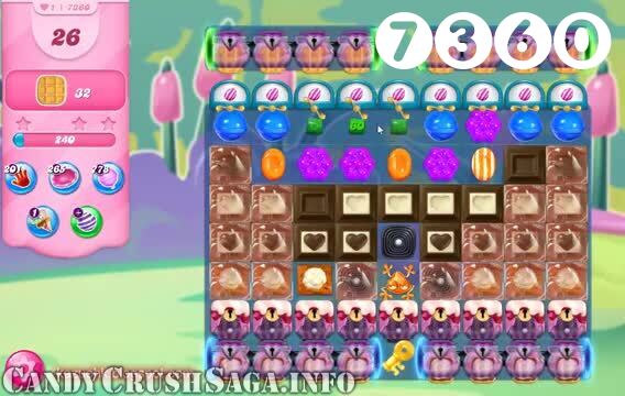 Candy Crush Saga : Level 7360 – Videos, Cheats, Tips and Tricks