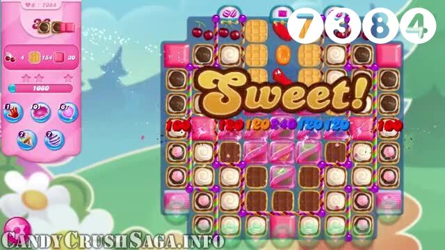 Candy Crush Saga : Level 7384 – Videos, Cheats, Tips and Tricks