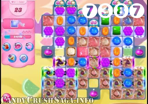 Candy Crush Saga : Level 7387 – Videos, Cheats, Tips and Tricks