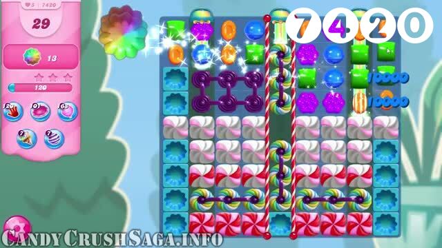 Candy Crush Saga : Level 7420 – Videos, Cheats, Tips and Tricks