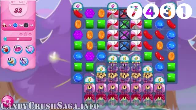 Candy Crush Saga : Level 7431 – Videos, Cheats, Tips and Tricks