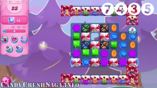 Candy Crush Saga : Level 7435 – Videos, Cheats, Tips and Tricks