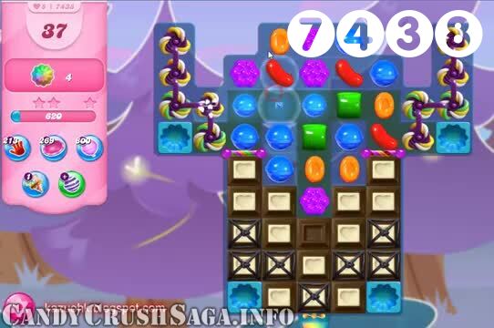 Candy Crush Saga : Level 7438 – Videos, Cheats, Tips and Tricks