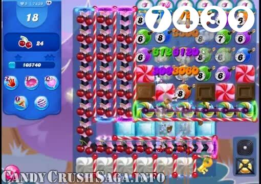 Candy Crush Saga : Level 7439 – Videos, Cheats, Tips and Tricks