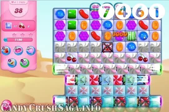 Candy Crush Saga : Level 7461 – Videos, Cheats, Tips and Tricks
